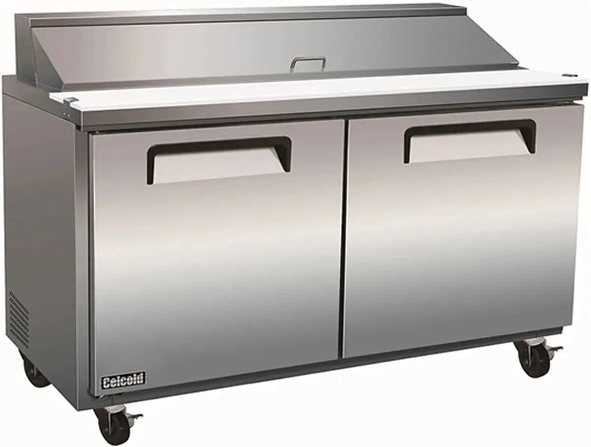 Celcold – 48″ Commercial Mega Top Sandwich/Salad Prep Table – CMT4818