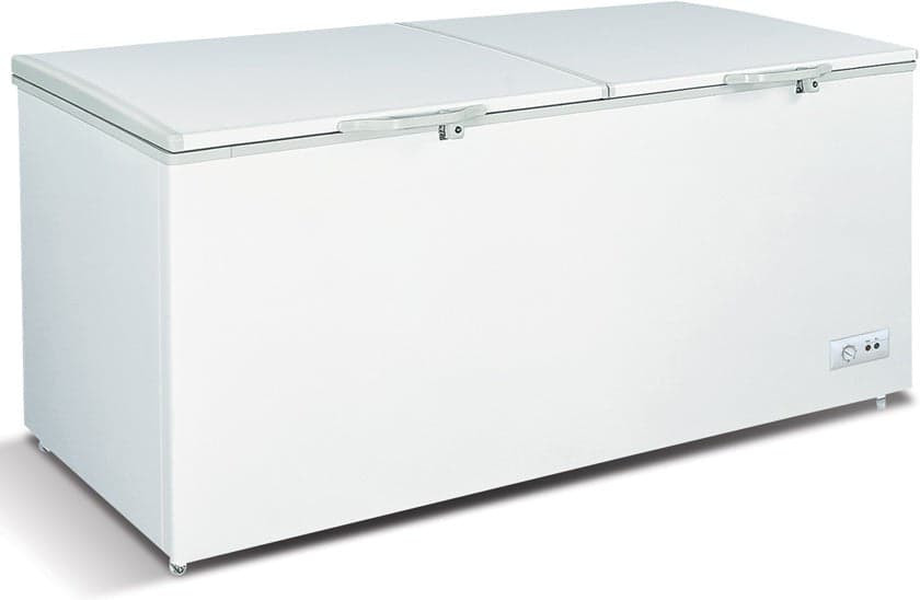 76" Two (2) Door Chest Freezer With Solid Flat Top 19.8 cu.ft. (560 L)