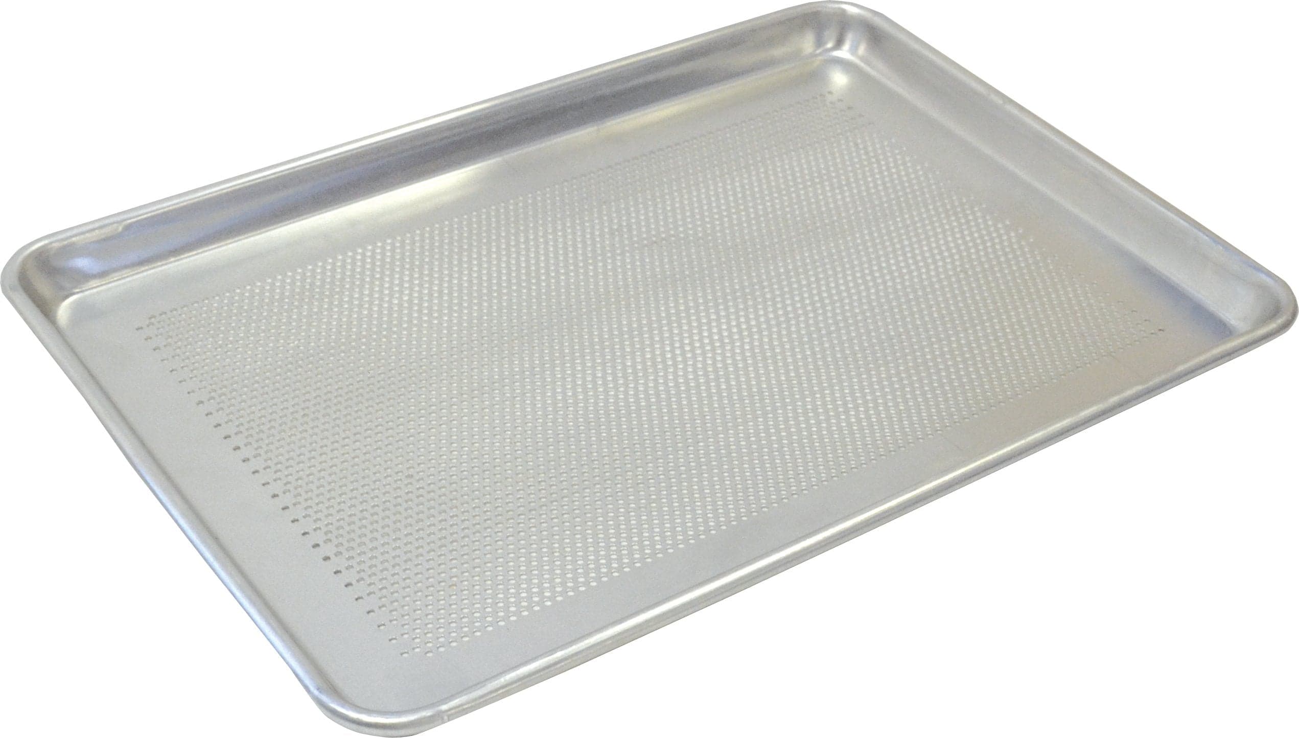 18″ x 13″ Half-Size Aluminum Perforated Bun Pan Tray 20-Gauge