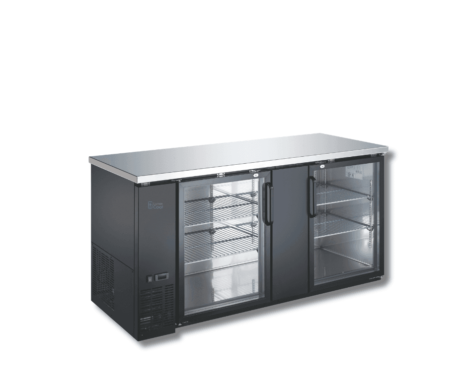 LUMIN COOL BC70 – Back Bar Cooler – 27″‘ Depth Glass Door Series