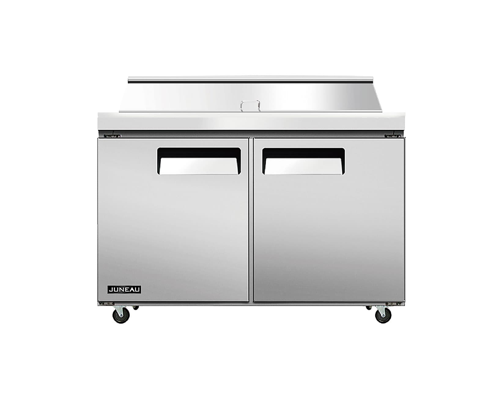 Juneau 48″ Two (2) Door Refrigerated Prep Table, 7 cu.ft. (187 L), Stainless Steel
