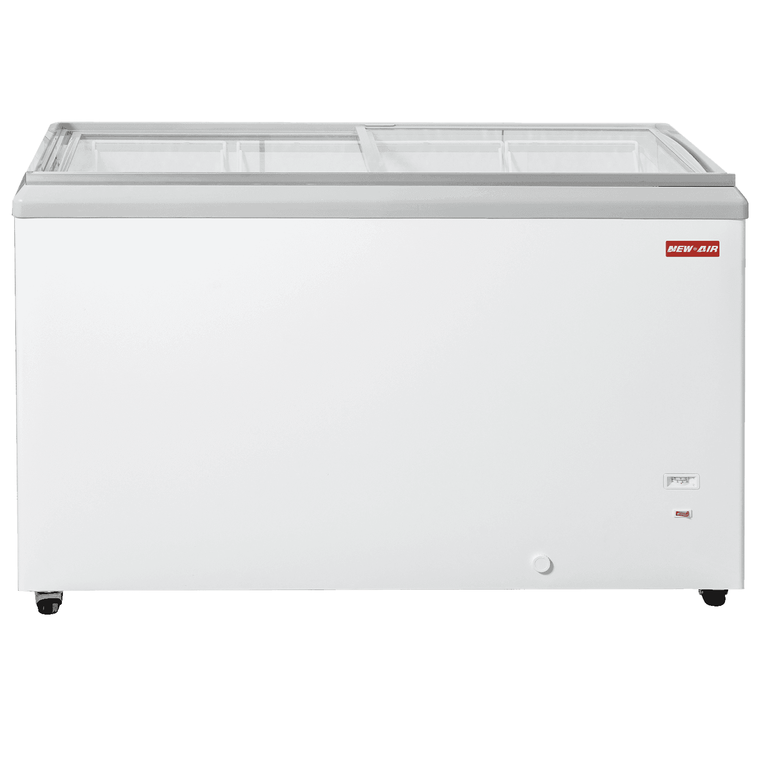 New Air 60″ Ice Cream Freezer with Slide Flat Glass Door 13.9 Cu. Ft. – NIF-60-FG