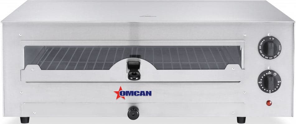 24″ Single Chamber Electric Pizza Oven with Glass Door – 120V, 1700W