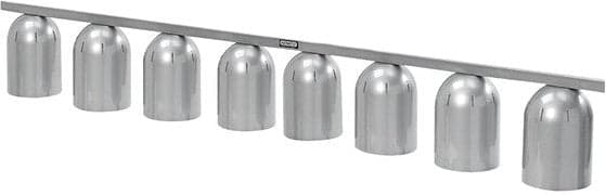 Nemco - 120V Suspension Bar Heat Lamp 8 Bulb - 6006-8 (ETA 4-6 Weeks)