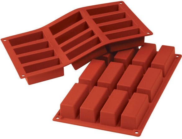 Silikomart – Silicone 12 Compartment Cakes Baking Mold – SF026