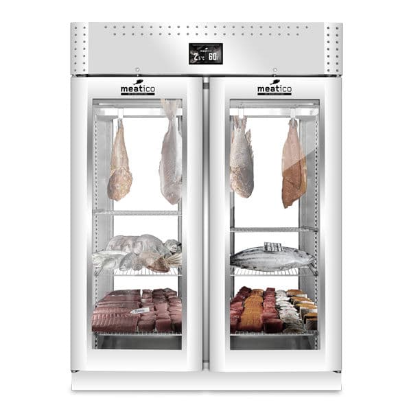 Meatico – Fish Cabine Pano Double Door Polish SS – AH961F