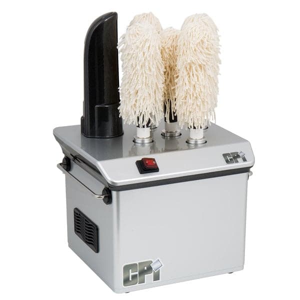 Campus Products GP5 Silver StemshinePro Five Brush Electric Glass Polisher – 110V