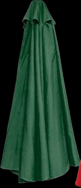ATS Outdoor Fabric Umbrella with Weighted Base, Green
