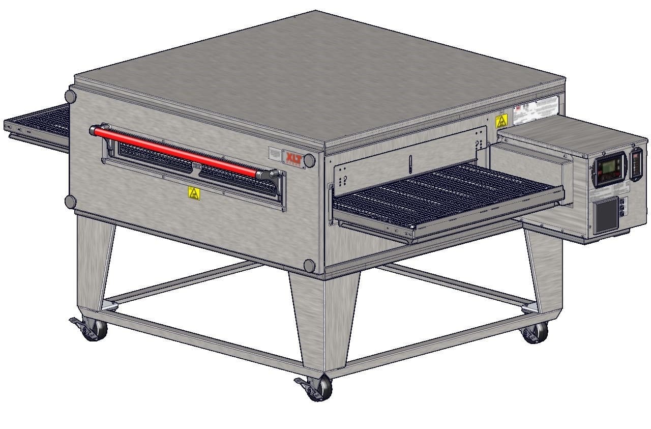 XLT 4455 Single Stack Liquid Propane Conveyor Pizza Oven (44″ belt, 55″ chamber)