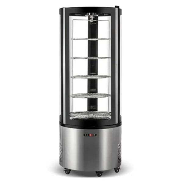 COLDZONE – CL-400R REFRIGERATED ROUND DISPLAY CASE 27″