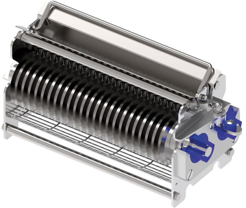 3/8″ (10 mm) Fajita Meat Strip Cutter Cradle with 48 Blades for Electric Meat Tenderizer #47709