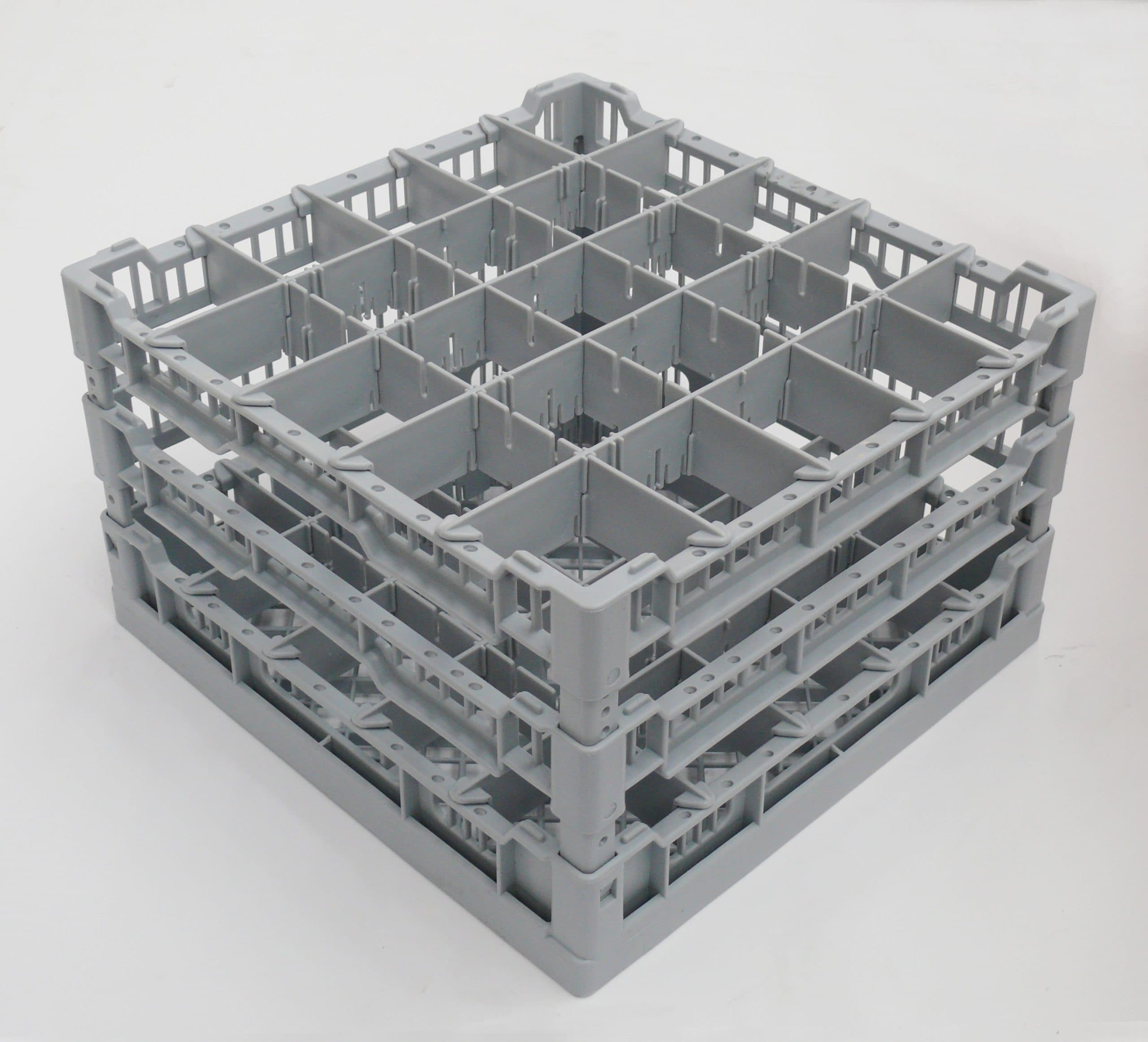 Lamber – Glass Rack with Compartments (25 Glasses)