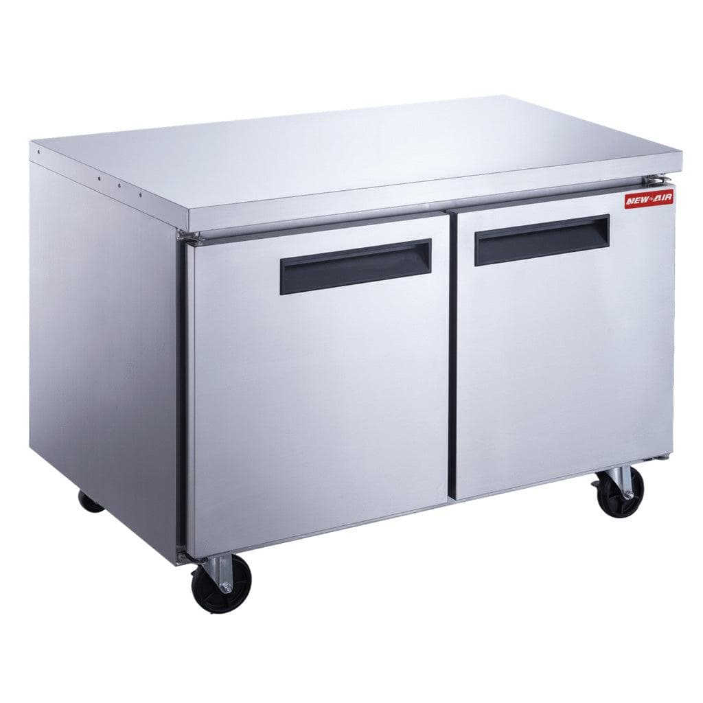 New Air NUF-048-SS 48″ 2 Door Undercounter Freezer
