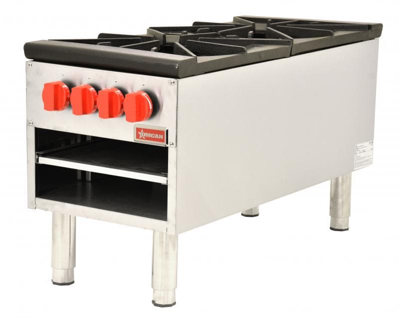 Omcan TH-RB-2A Stock Pot Range – Nat Gas