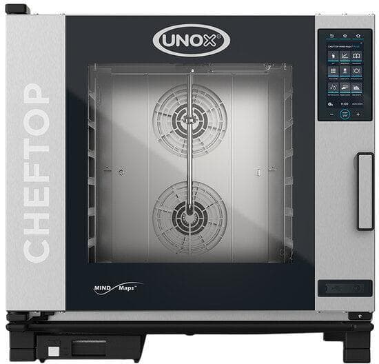 Unox XAVC-06FS-GPRM ChefTop MIND.Maps Plus Natural Gas Countertop Combi Oven with 120V, 1Ph – Full Size