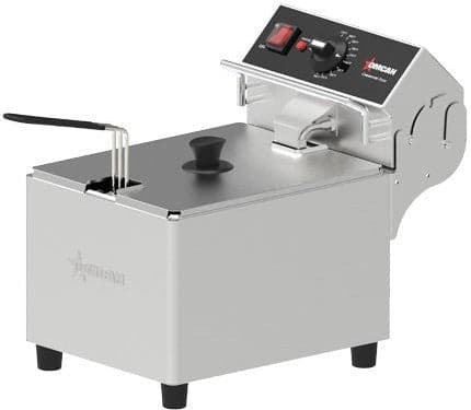 15 lb Capacity Elite Series Electric Countertop Single Basket Deep Fryer – 240 V, 3600 W