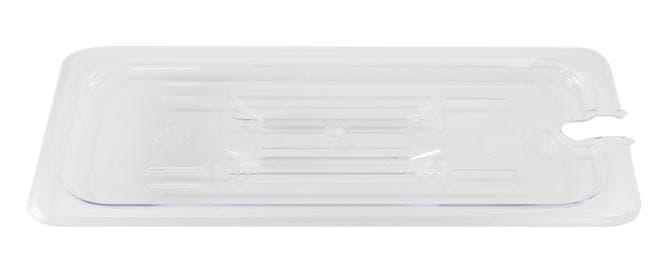 Polycarbonate Clear Slotted Cover for 1/9 Size Food Pans