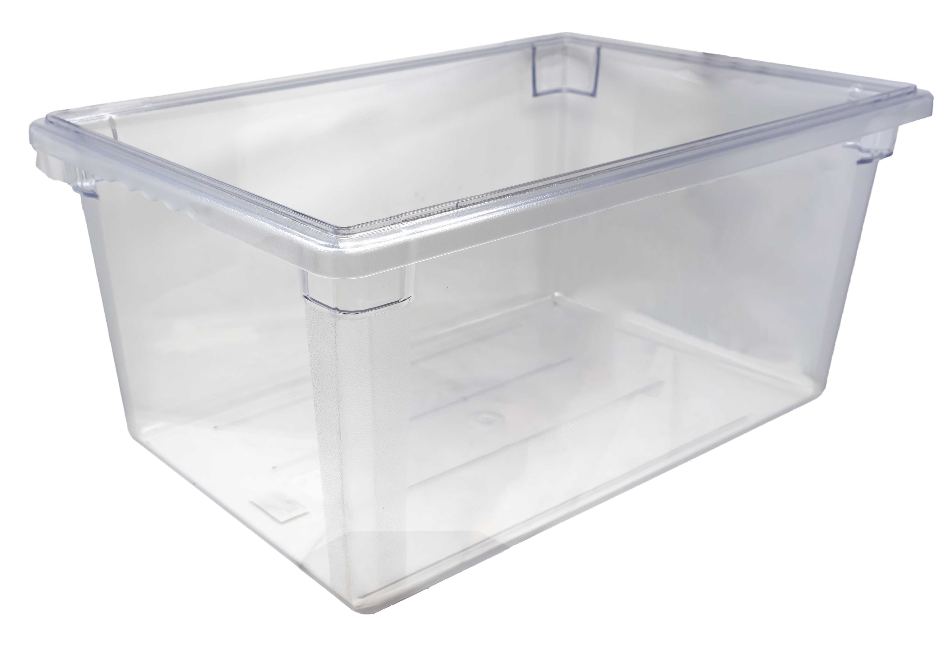 18″ x 26″ x 12″ Polycarbonate Clear Rectangular Food Storage Container