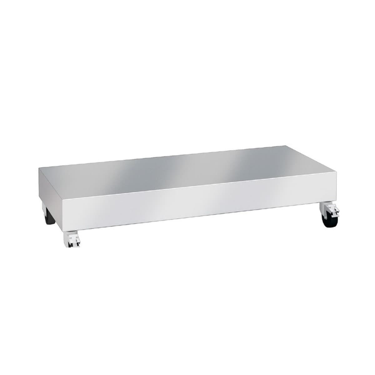 Rotisol – Short Base, 54-1/4" W, stainless steel, casters with brakes, for 8-spit Grandes Flammes ro – 1375DEBSHORT