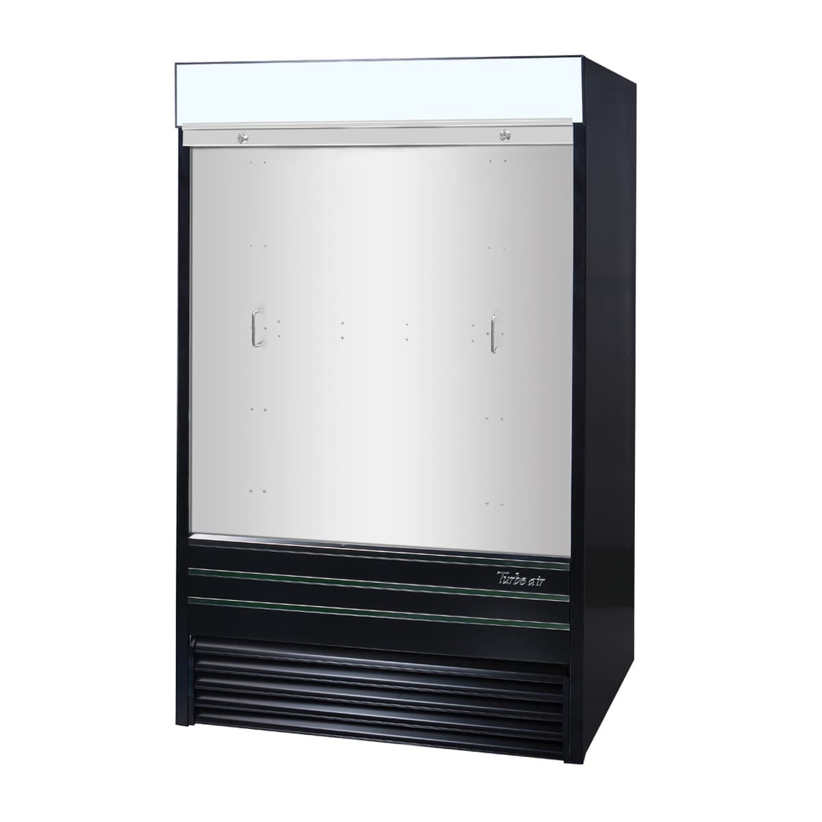 Turbo Air - 44.2" Black Locking Security Cover for TOM-48EB-N Solid Type Stainless Steel Field Installed - SCS-48-E