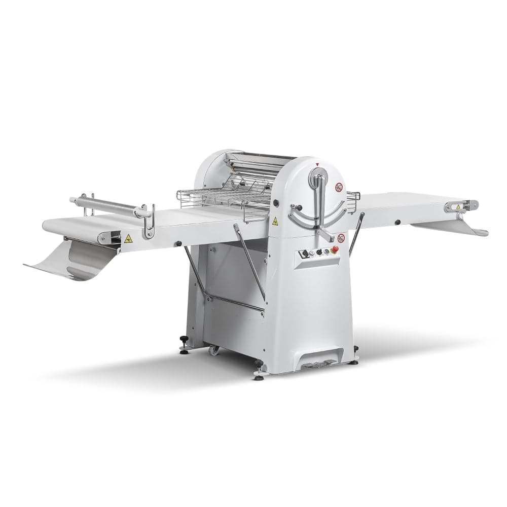 Avancini Kemplex SF500 11 lb (5 kg) Dough Sheeter Floor Model with 28″ Table | Trento – 750 W, 220 V, 1 Phase