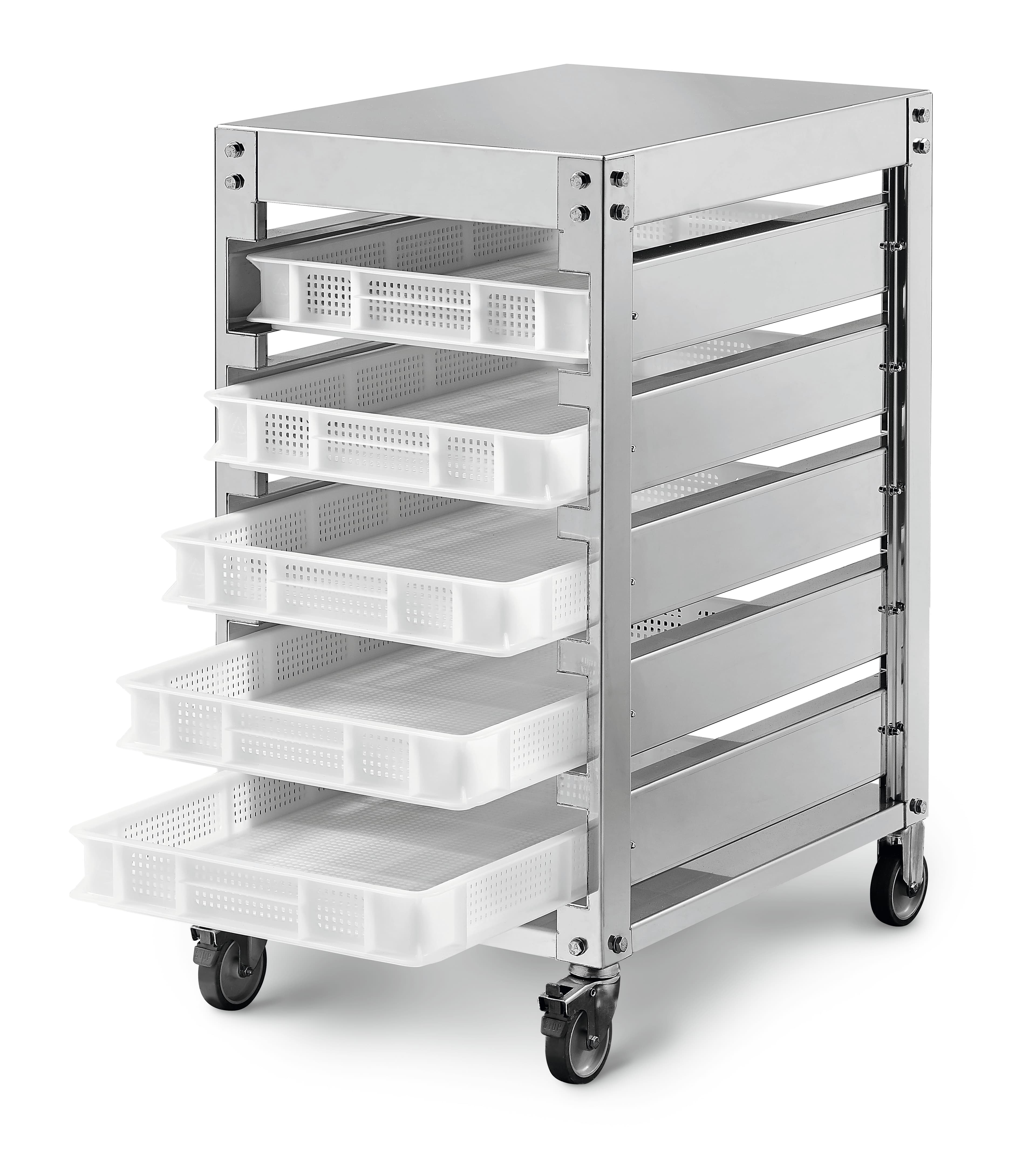 5 Tier Trolley for Countertop Pasta Machines