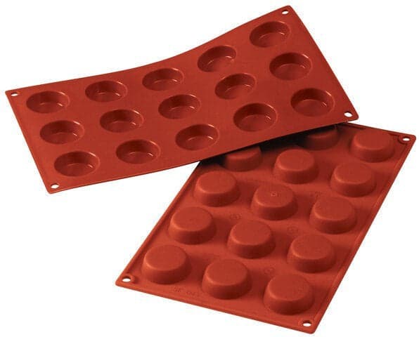 Silikomart – Silicone 15 Compartment Flan Baking Mold – SF043