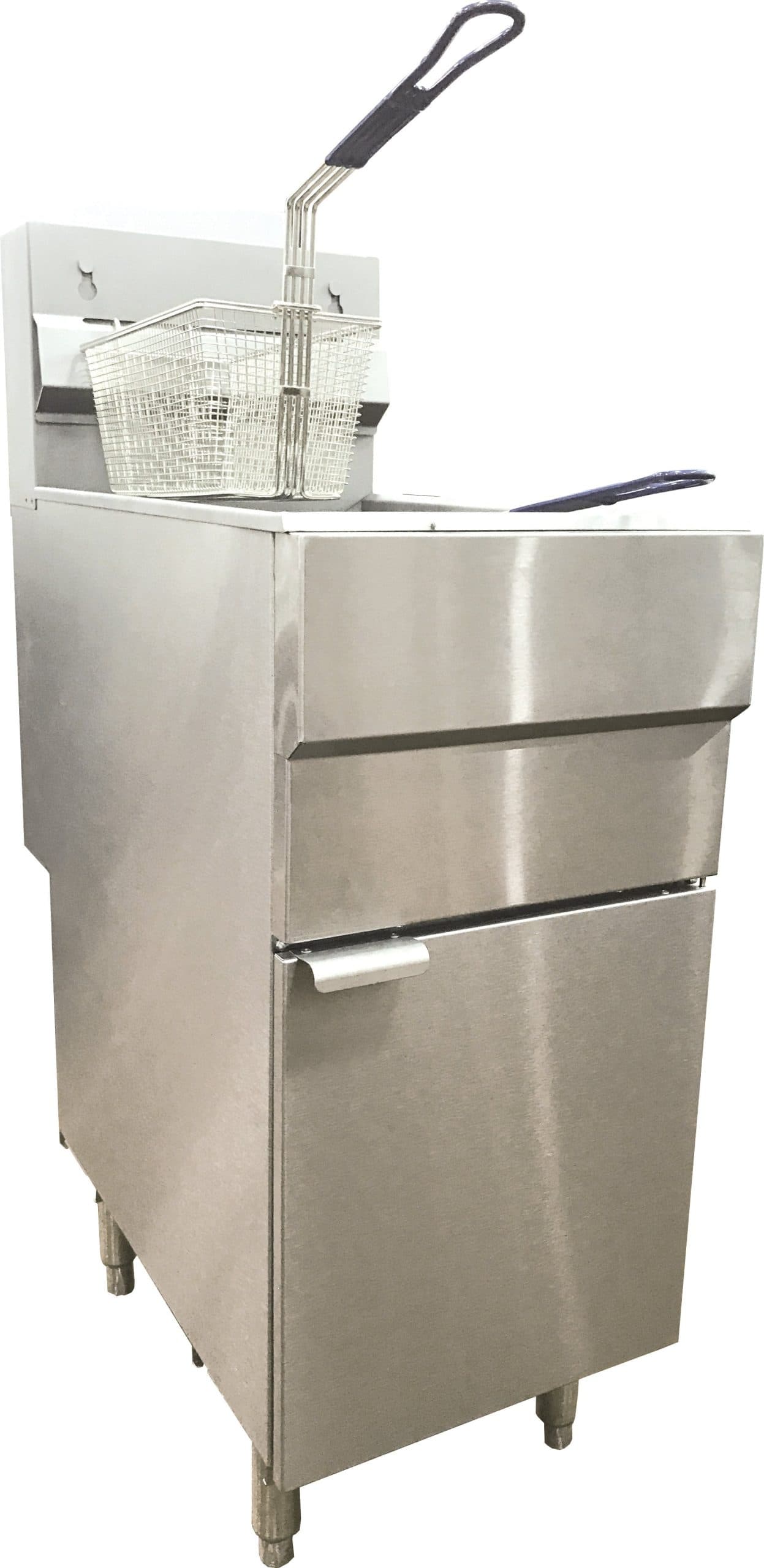 Omcan 35-40 lb. Floor Fryer – 90,000 BTU