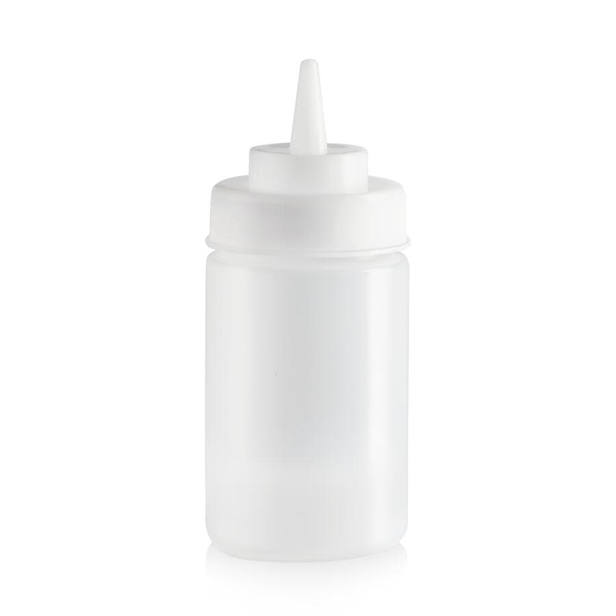 12 oz Condiment Squeeze Bottle, 6 pcs/Pack, BPA Free – Clear