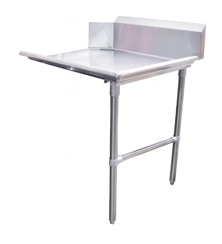 26" Stainless Steel Clean Dish Table – Right Side