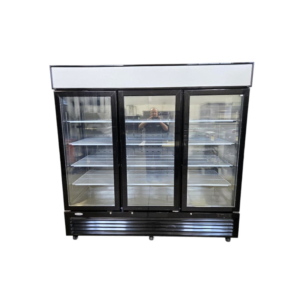 Atosa MCF8728GR 3 Glass Door Merchandiser Freezer