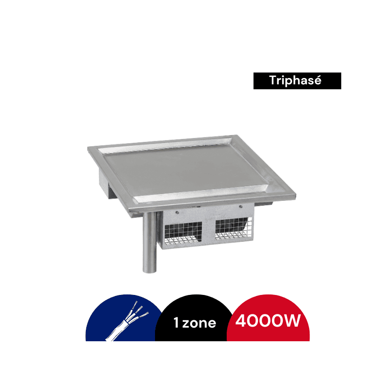Adventys P1IM Induction Plancha/Griddle