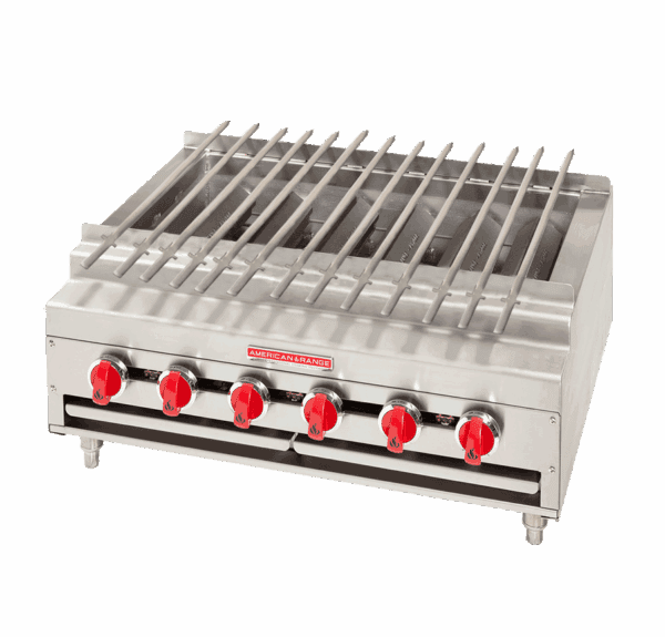 American Range – 24″ Stainless Steel Radiant Shish Kebob Broiler – ARKB-24