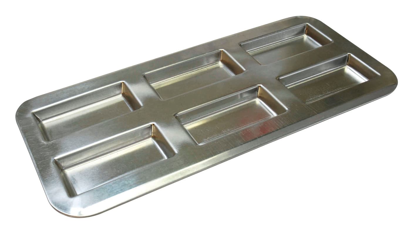 Gobel 120710 Financier Baking Tray Tin Plate