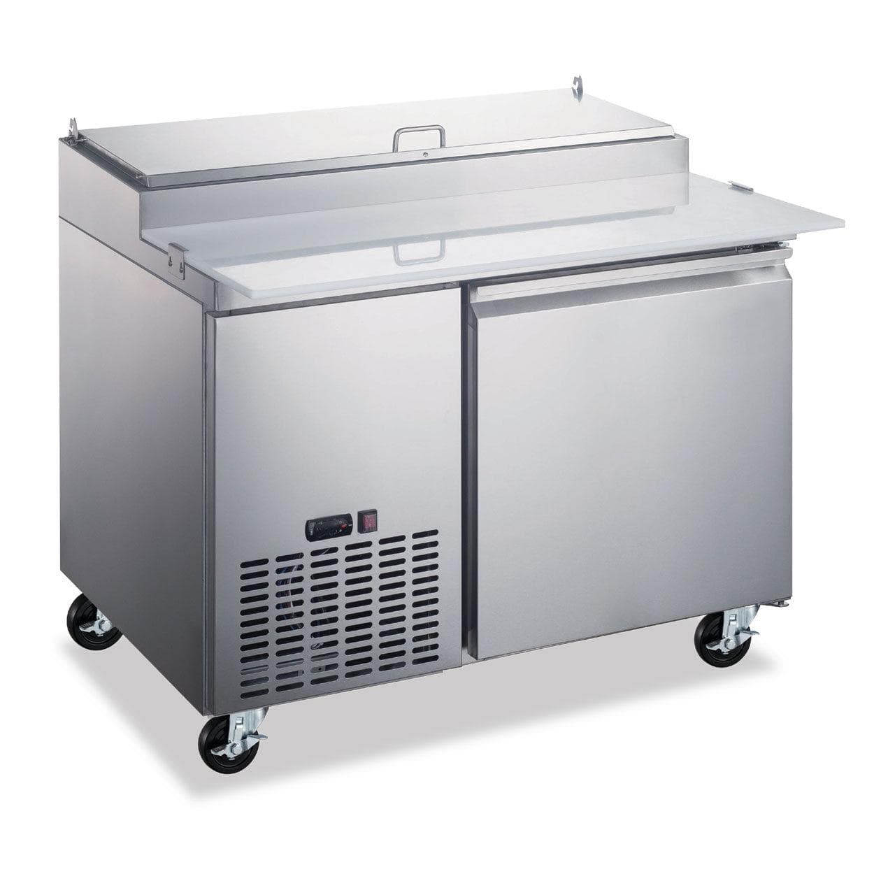 50″ One (1) Door Refrigerated Pizza Prep Table, 14 cu.ft. (396 L), Stainless Steel