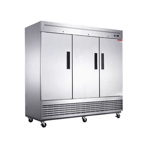 New Air NSR-182-H 3-Door Solid Reach-In Refrigerator