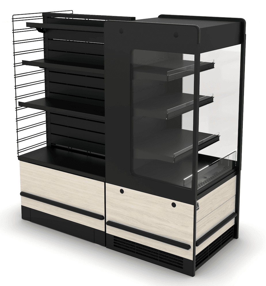 Southern CaseArts – Open Display Multi-Deck Case — 2.0 ft – 02.0-MDC-56C-S