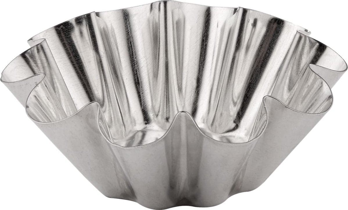 Gobel – 4" x 1.5" Brioche Small Fluted Mold (10 Ribs) – 193760