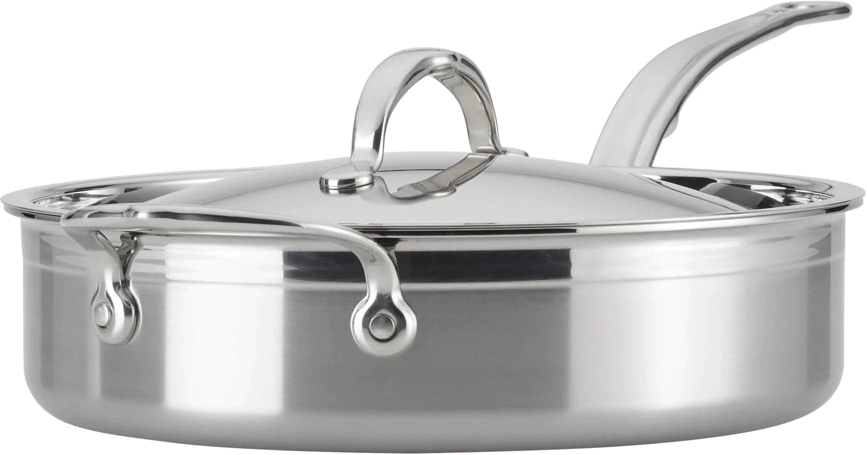 Hestan - 5 QT ProBond Stainless Steel Covered Saute Pan - 31570