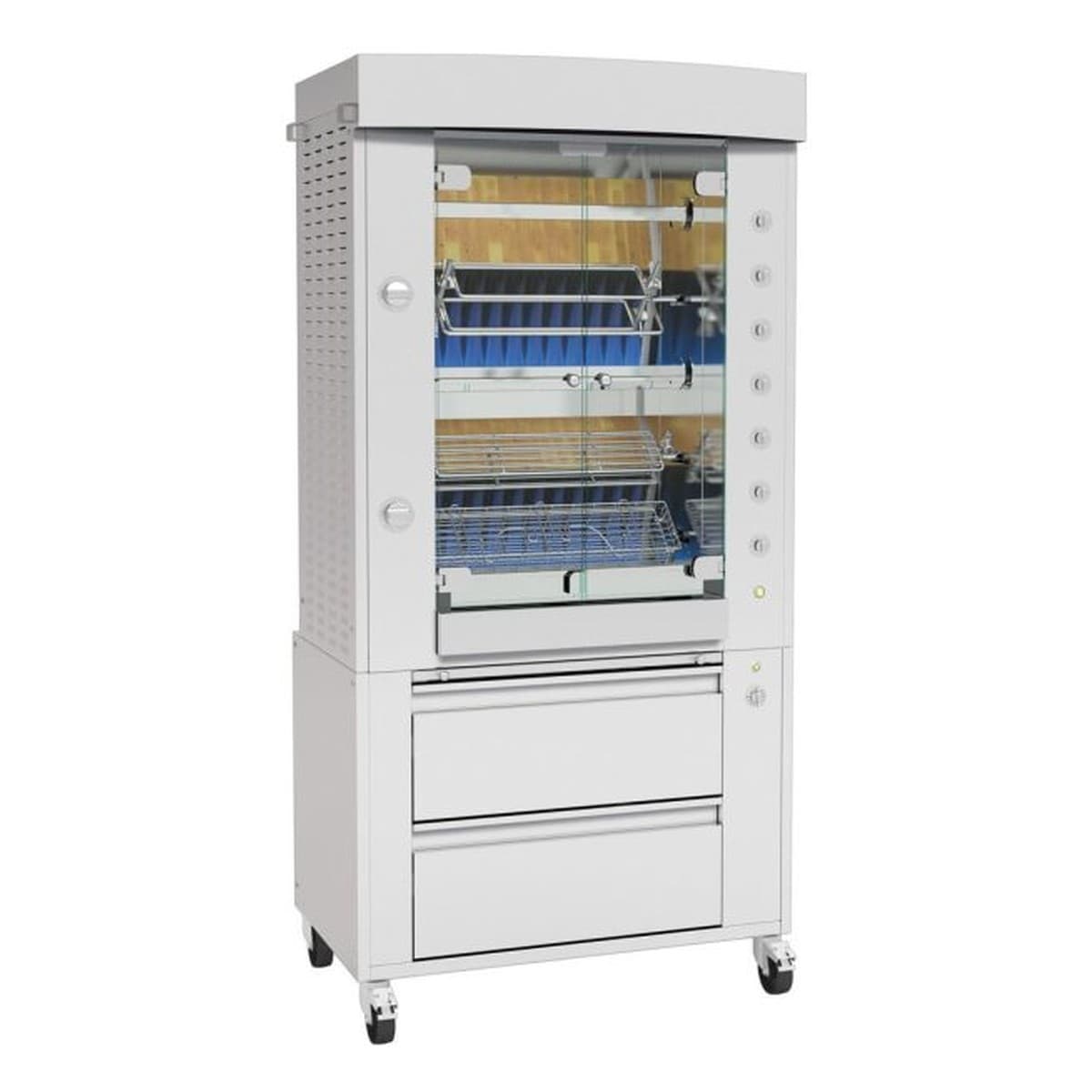 Rotisol – Millenium Rotisserie Oven, gas, stainless steel, 40-3/8" W, (5) stainless steel V-shaped s – 975.5MIG