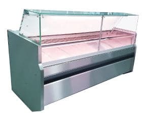 Igloo M2SSSCD3 42¼″ Slim Line Refrigerated Deli Case, Straight Glass, Stainless Steel Finish
