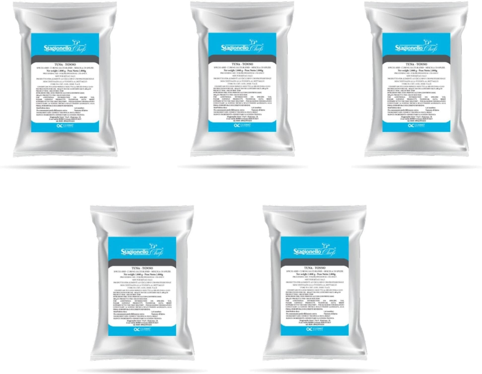 Stagionello Curing Salts and Spice Blend for Tuna Fish 2kg/Bag