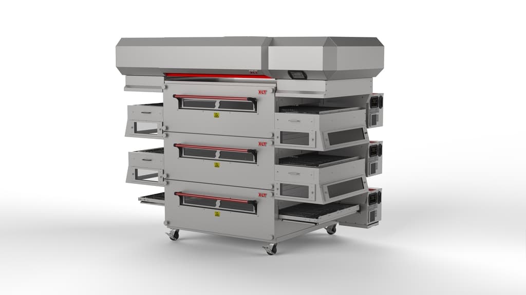 XLT – H3 Hood Package for 3855 Single Stack Conveyor Oven – XLT-H3-3855-1