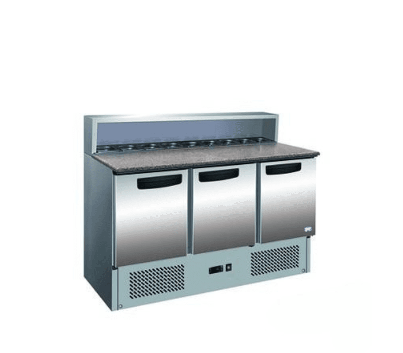 COLDZONE SECPS903 Three-door Saladette