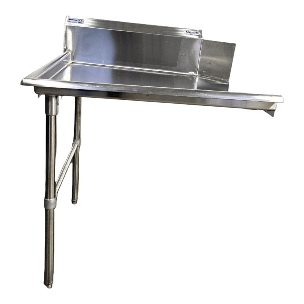 Omcan 28474 Clean Dish Table - Left Side