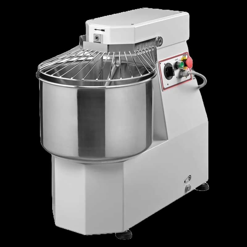 Avancini SP20 24 qt Heavy-duty Spiral Dough Mixer with 40 lb. capacity, 1 speed | Trento – 220V, 1.2 HP, 1 Ph