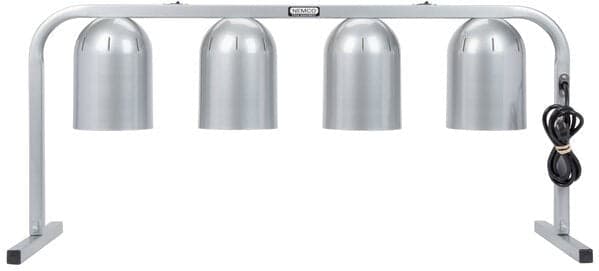 Nemco - 120V Portable 4 Bulb Countertop Heat Lamp - 6008-4 (ETA 4-6 Weeks)