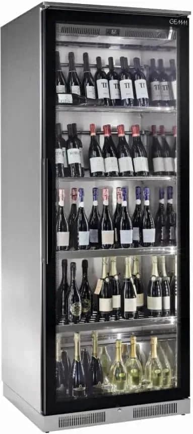 GEMM – 162 Bottle Stainless Steel Wine Display – WD5121