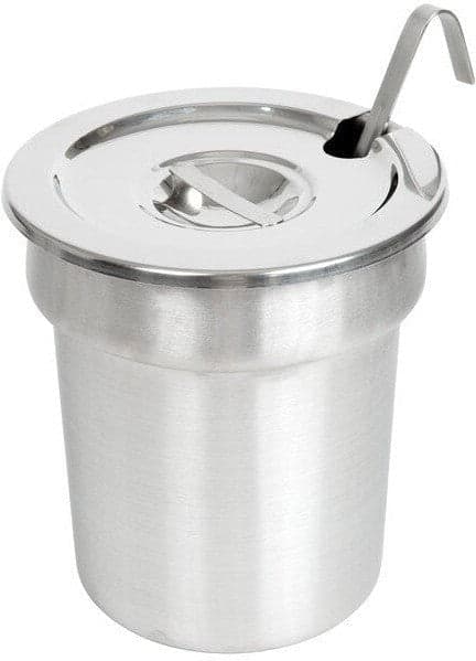 Nemco – 4 QT Stainless Steel Inset Kit with Cover and Ladle – 66088-2 (ETA 4-6 Weeks)