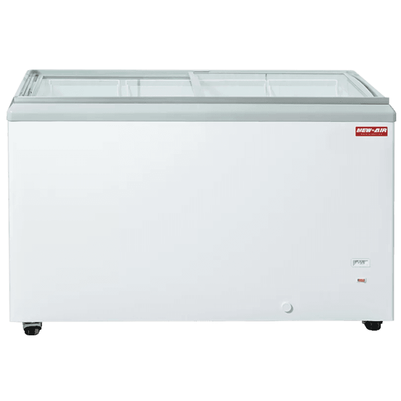New Air – 71″ Flat Glass Ice Cream Cabinet – NIF-71-FG